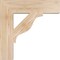 Ekena Millwork Funston Block Smooth Bracket, Douglas Fir, 3 1/2"W x 16"D x 16"H BKT04X16X16FST05SDF - alternate 3